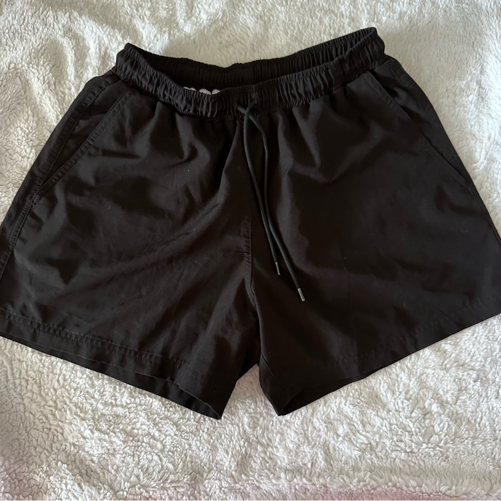 OG BLACK men's swim Shorties.